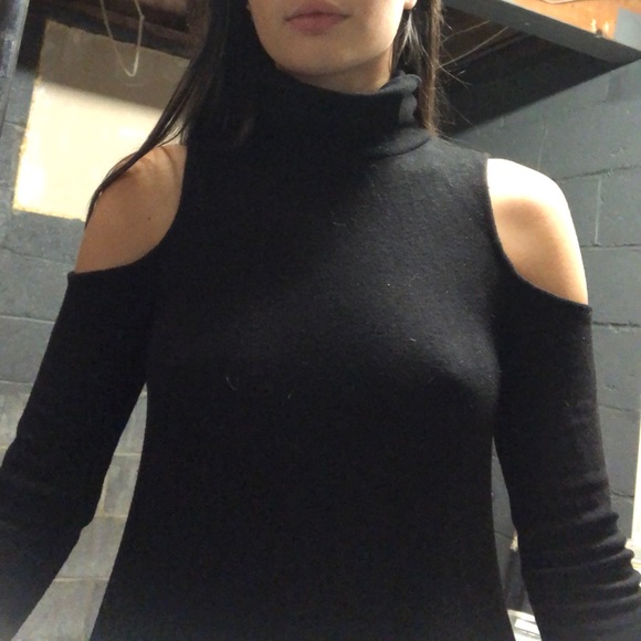 American Eagle Black Turtleneck sweater dress - Picture 3 of 3
